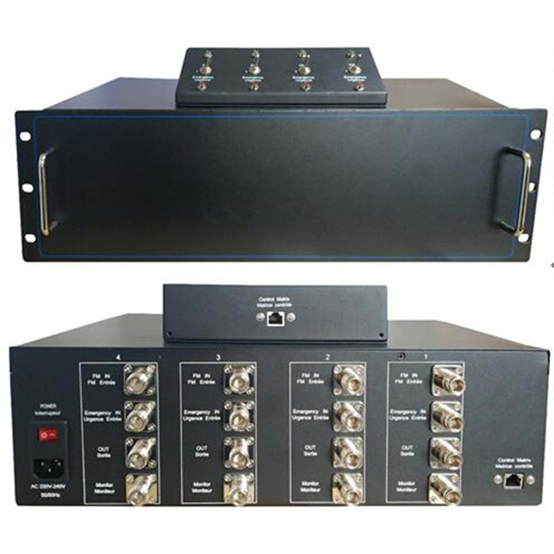  金银川路街道FM应急广播插播控制器