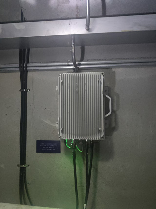  金银川路街道电力管廊覆盖漏缆方式案例