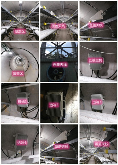 金银川路街道电力管廊覆盖天线方案案例